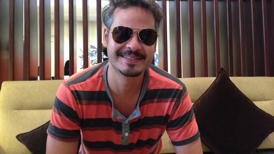 El actor dominicano Frank Perozo.