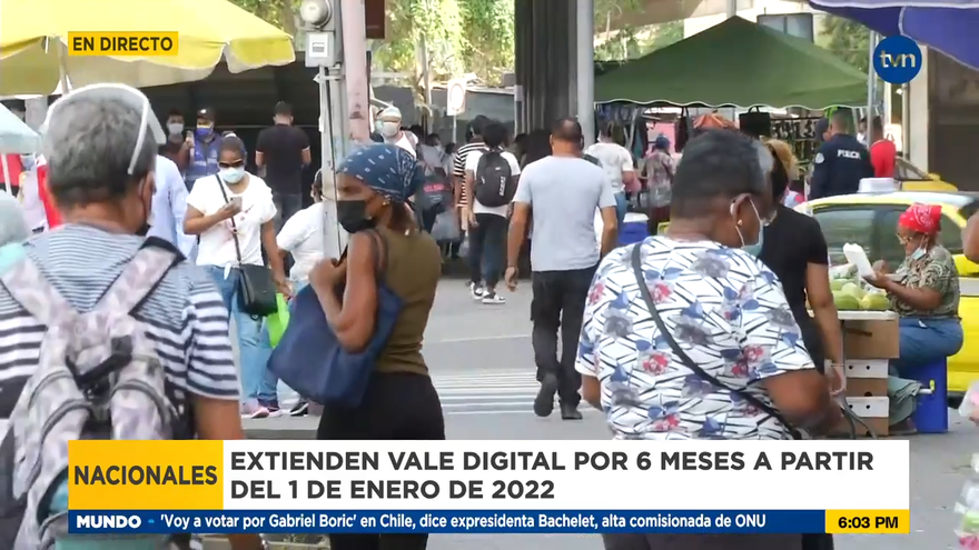 Reacciones por extensión del vale digital