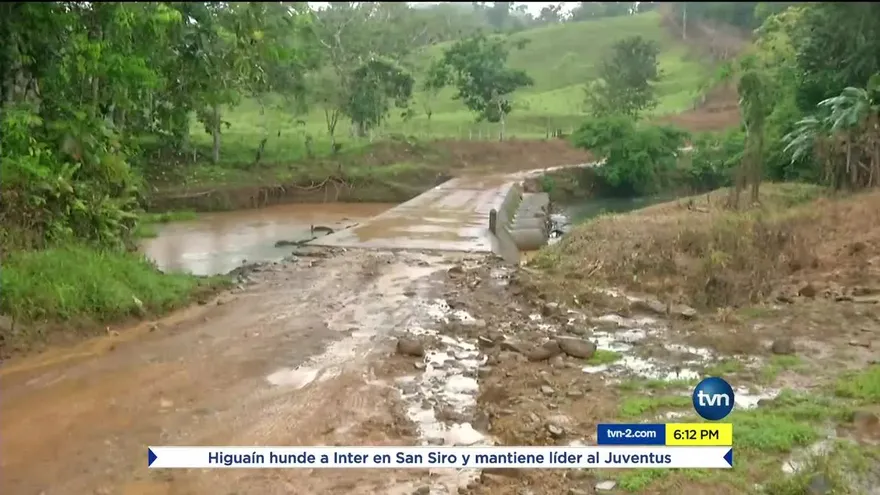 Mejoras para caminos en La Pintada