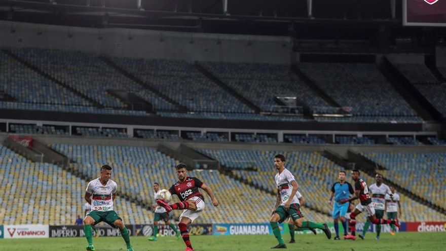 Flamengo, campeón de la Libertadores, juega a puerta cerrada en el Maracaná