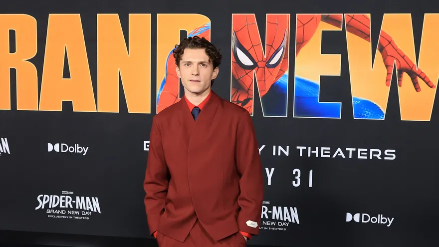 Tom Holland, protagonista de SpiderMan