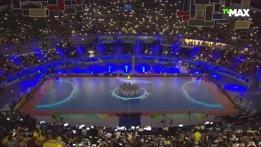 Música y colores en inauguración de la Copa Mundial de Fútsal