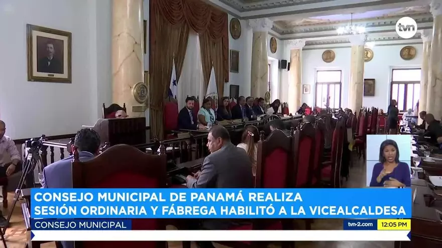 Fábrega habilita a vicealcaldesa Meana para que presida Consejo Municipal