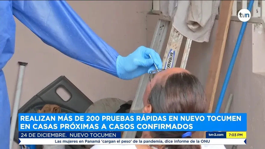 Buscan casos de covid-19 casa por casa.