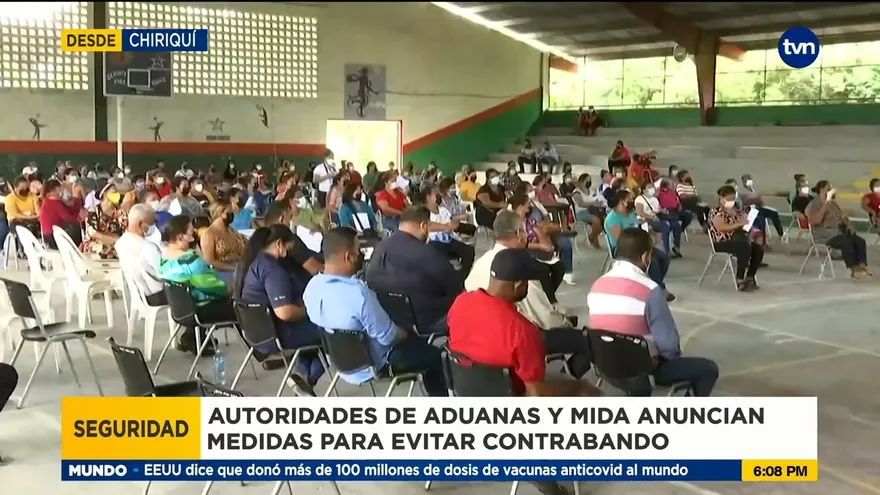 Anuncia medidas para evitar el contrabando en Chiriquí