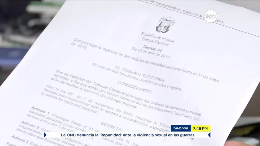 Panameños con cédula vencida podrán votar el 5 de mayo