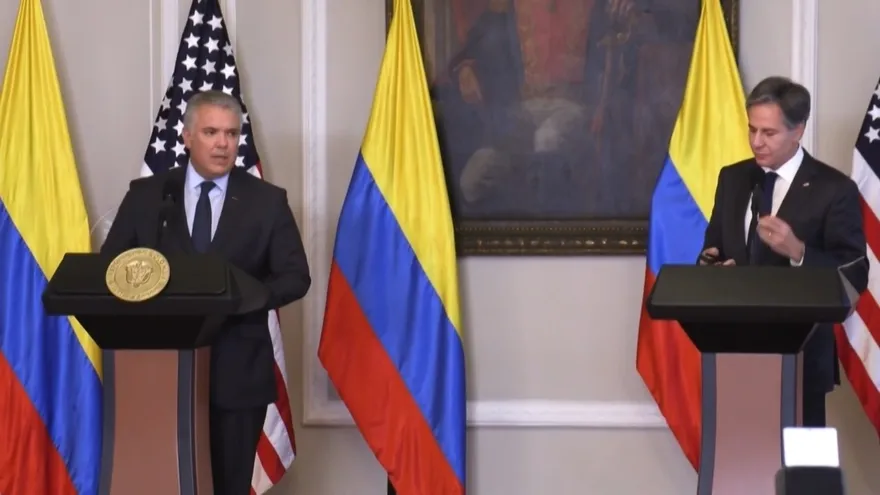 Blinken elogia a Colombia como modelo para el mundo por su acogida de migrantes venezolanos