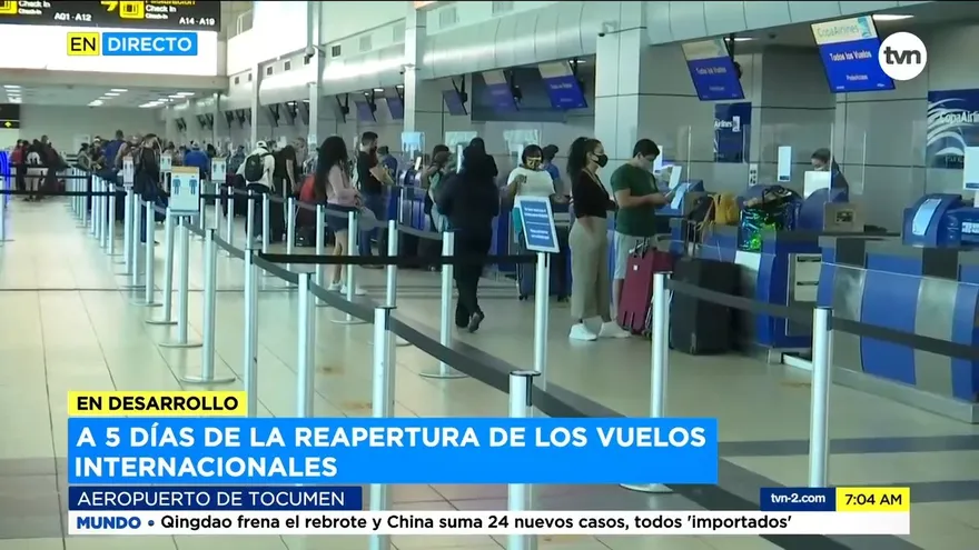 Sigue el movimiento en el Aeropuerto Internacional de Tocumen