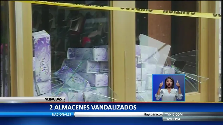 Riña causa destrozos en comercios de Veraguas