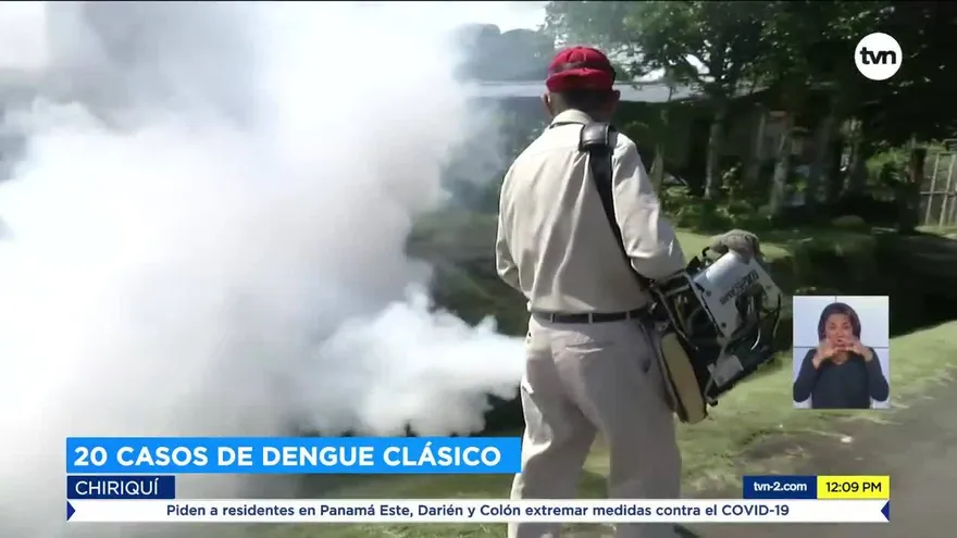 Autoridades de salud preocupadas por casos de dengue en Chiriquí