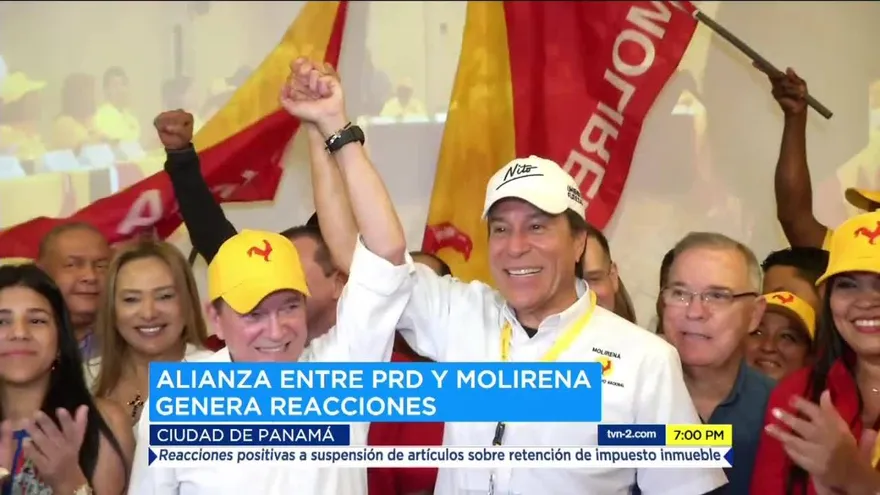 Reacciones de la alianza entre PRD y Molirena