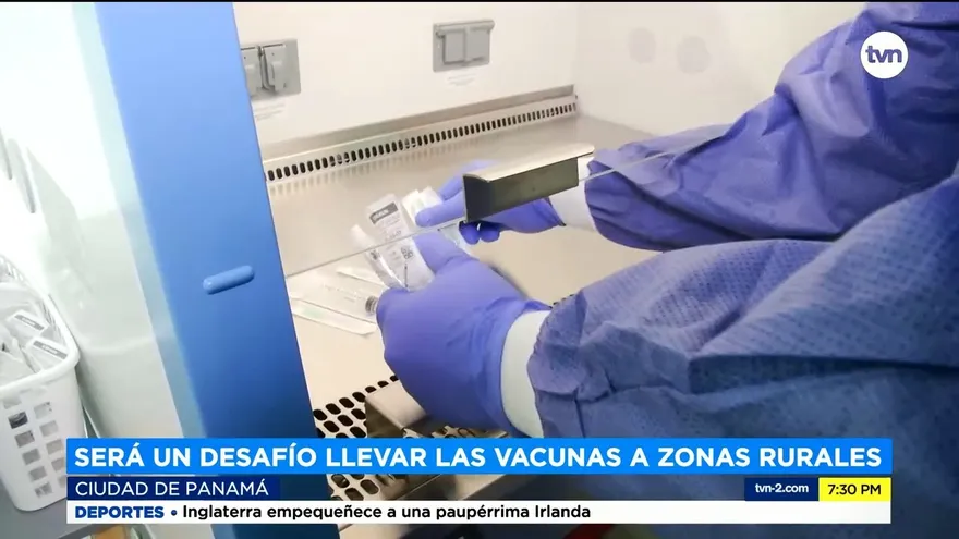 Se necesita cadena logística para transportar y distribuir vacunas
