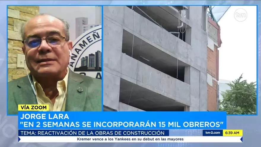 Presidente de Capac habla sobre reapertura de la construcción
