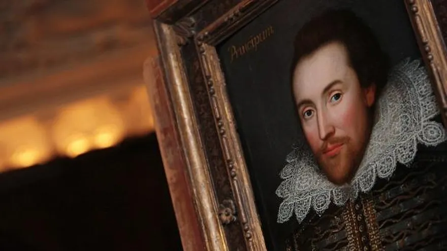 Retrato de William  Shakespeare.