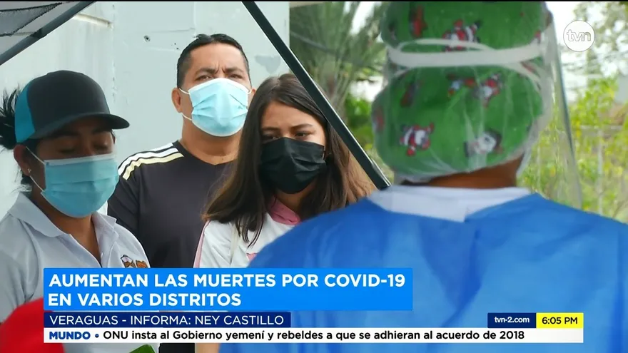 Sube a 118 la cifra de muertos por COVID-19 en Veraguas