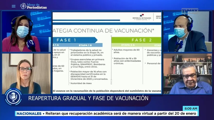 Mesa de Periodistas   13  de  Enero de 2021