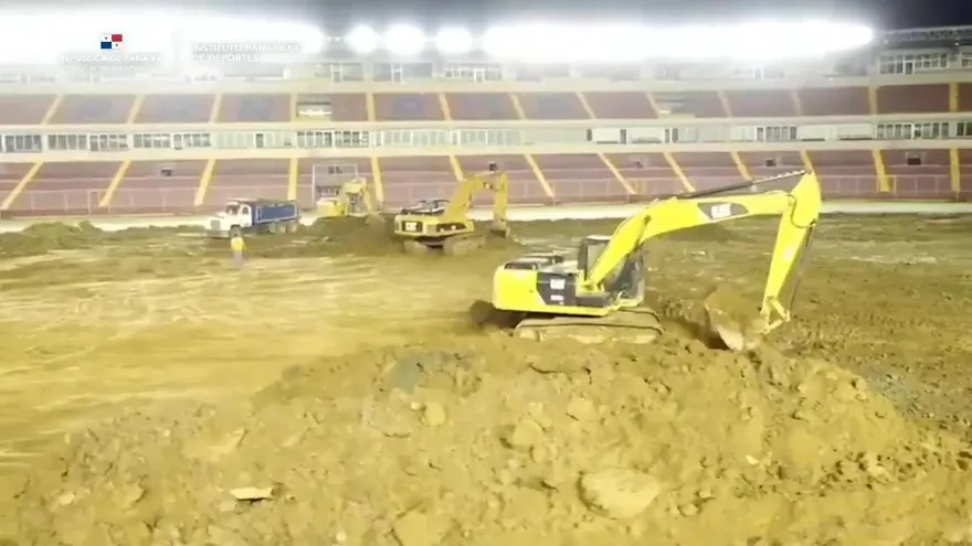 Pandeportes presenta en redes sociales vistas de los trabajos en el Rommel Fernández Gutiérrez