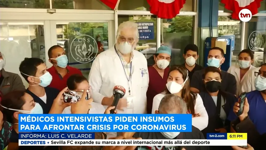 Intensivistas de la CSS piden insumos para evitar muertes