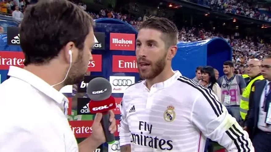 Entrevista a Sergio Ramos - Real Madrid 3-1 Barcelona