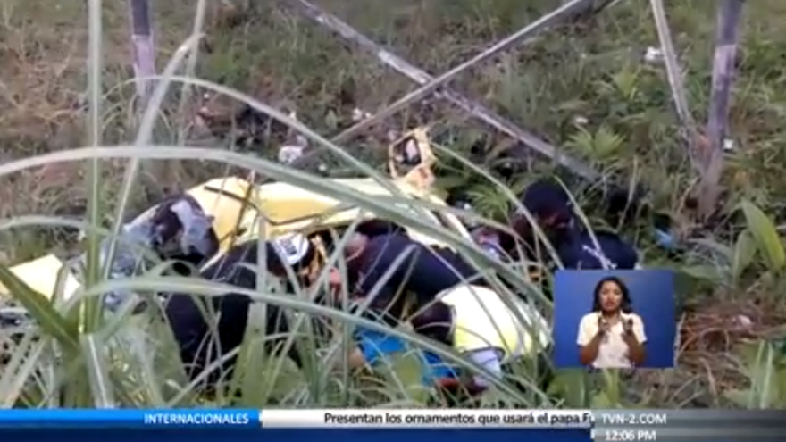 El accidente se dio este lunes en el área de Chilibre