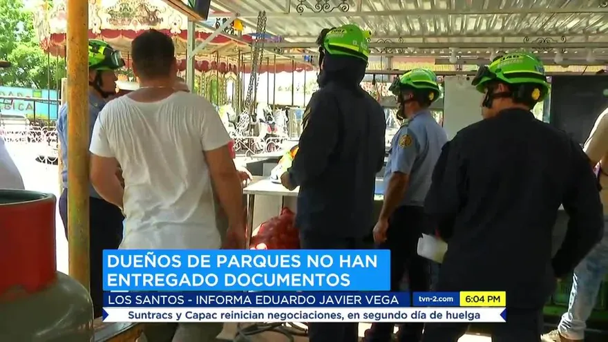 Sin permisos aparatos mecánicos instalados en Feria Internacional de Azuero no operarán