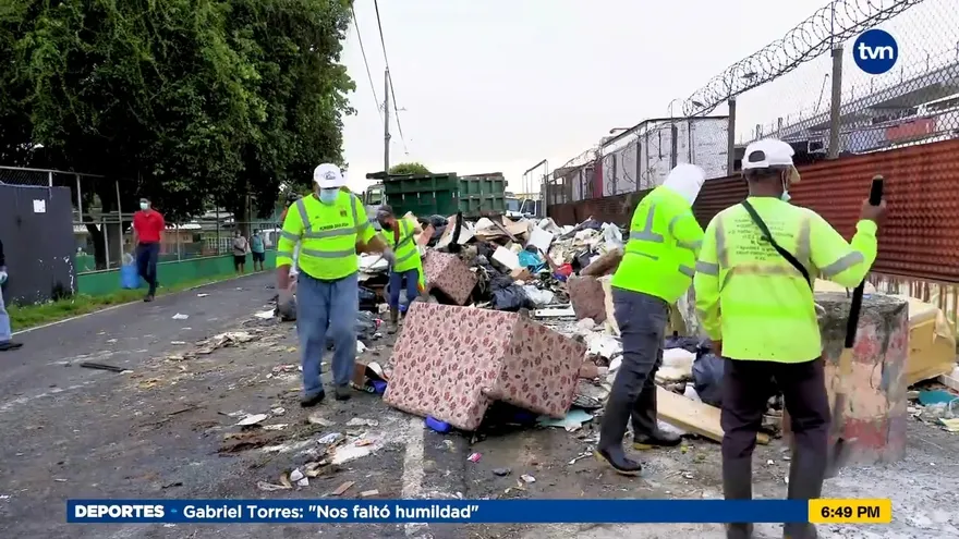 Realizan operativo de limpieza en San Miguelito