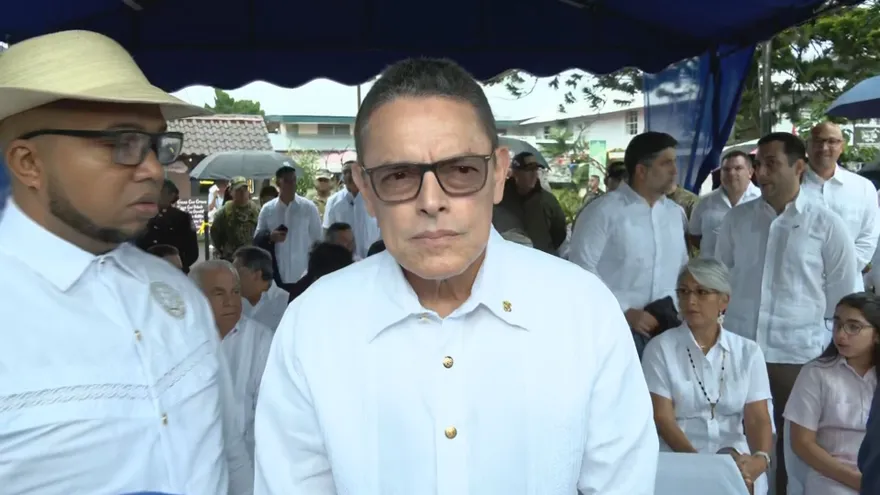 El ministro de Seguridad Pública, Frank Ábrego.