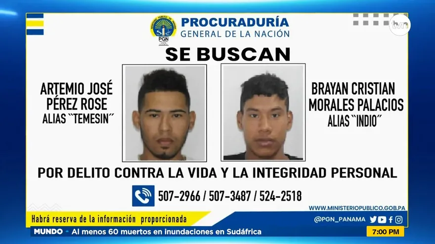 Los 30 más buscados en Panamá