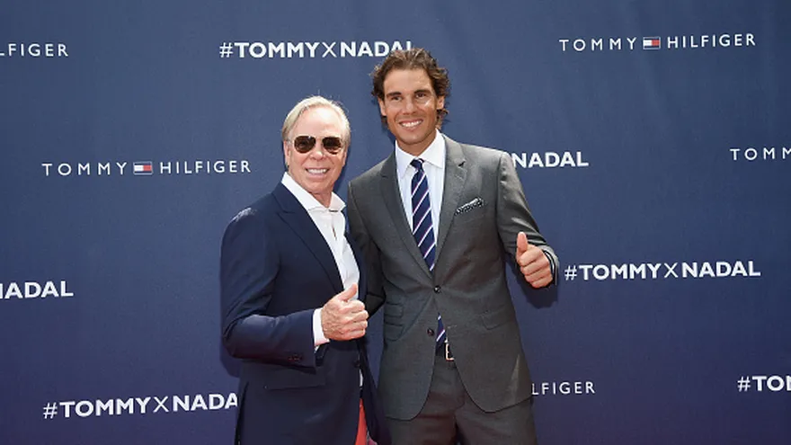 Tommy Hilfiger and Rafael Nadal