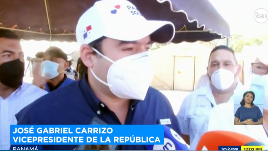 Vicepresidente Carrizo reacciona a críticas por festejos de Panamá Solidario