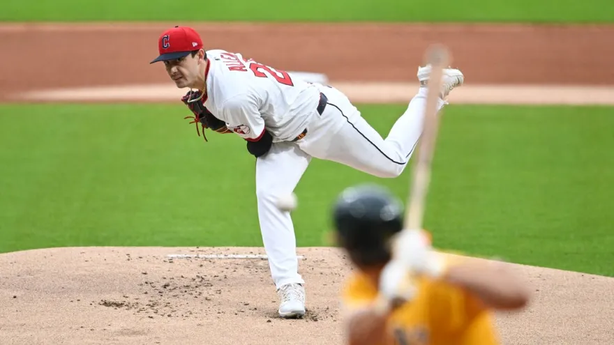 Logan Allen lanzador de los Cleveland Guardians que lanzará para Panamá