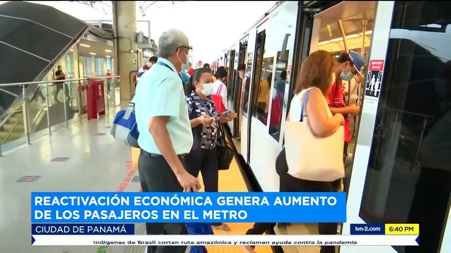 Aumento de pasajeros en Metro y Metrobus