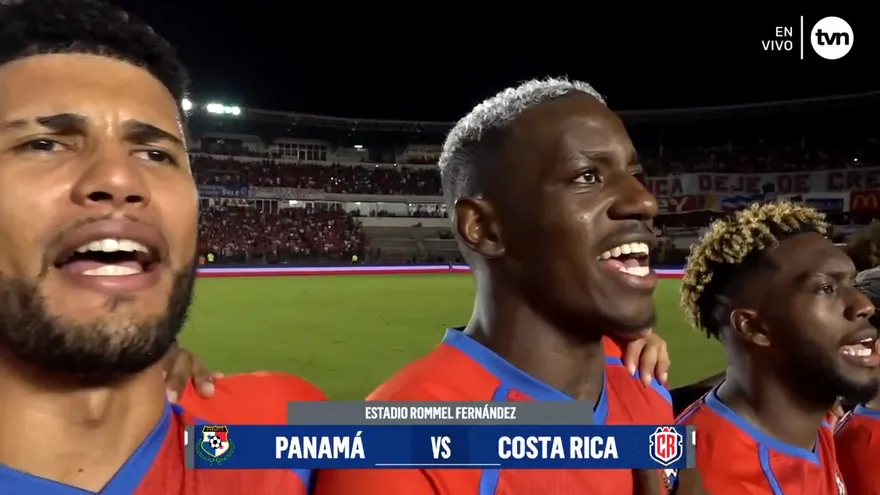Liga de Naciones: Canto del Himno Nacional de Panamá