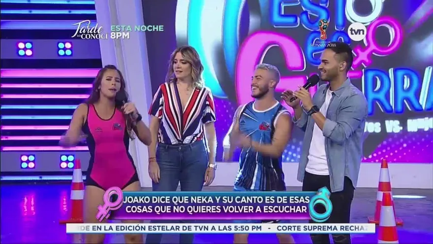 Neka canta "Un siglo sin ti"