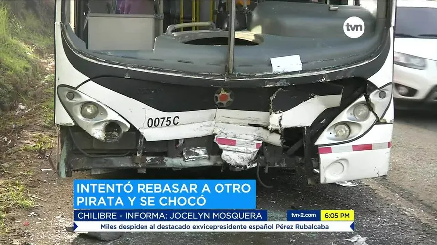 Múltiples heridos en accidente en Chilibre