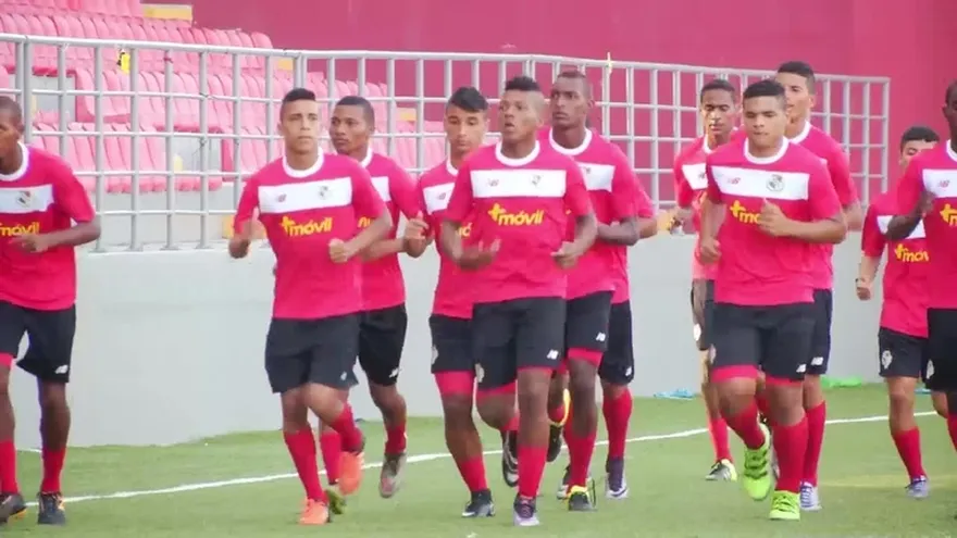 Selección de Panamá Sub-20 en microciclos