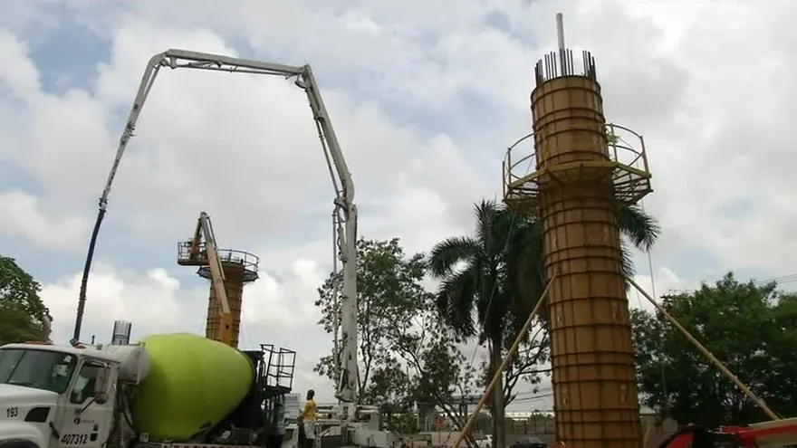 Se inicia vaciado de concreto para la Línea 2 del Metro