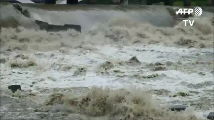 Tifón Megi deja un muerto en China y cuatro en Taiwán