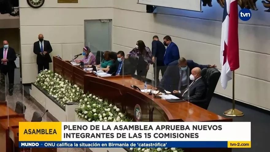 La Asamblea Nacional de diputados conformó sus comisiones permanentes