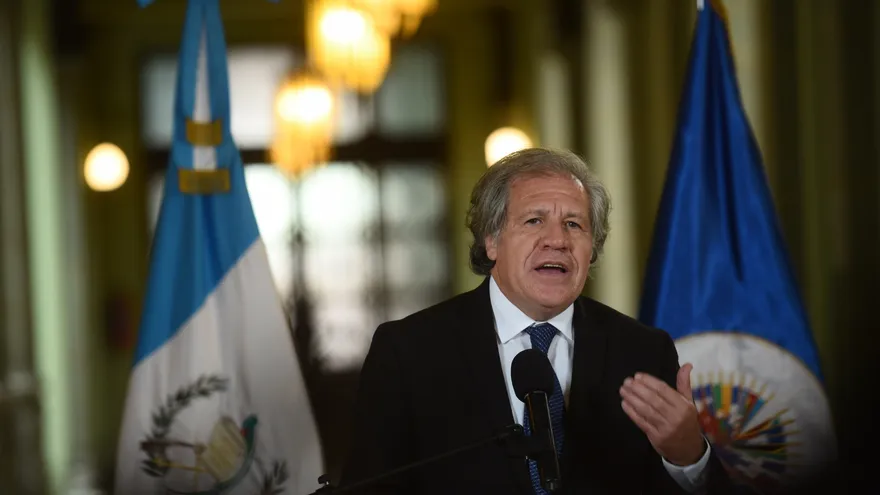 El secretario general de la Organización de los Estados Americanos (OEA), el uruguayo Luis Almagro.