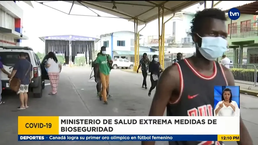 Aumentan medidas de bioseguridad ante incremento de migrantes en calles de Chiriquí