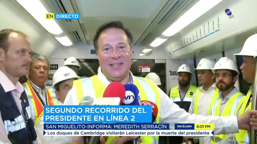 Varela realiza recorrido completo en Línea 2