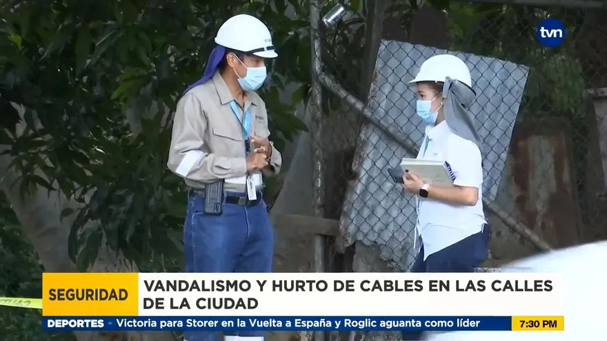 Aumentan casos de vandalismo y hurto de cables eléctricos