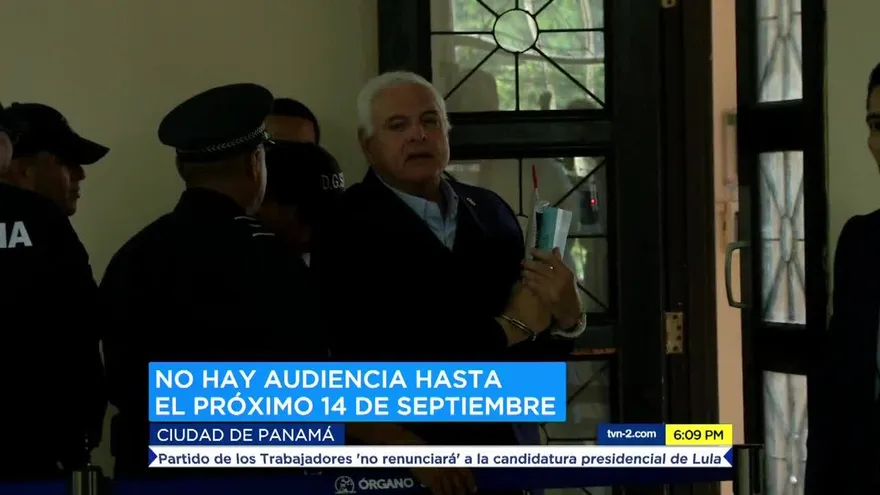 Retoman audiencia de Ricardo Martinelli