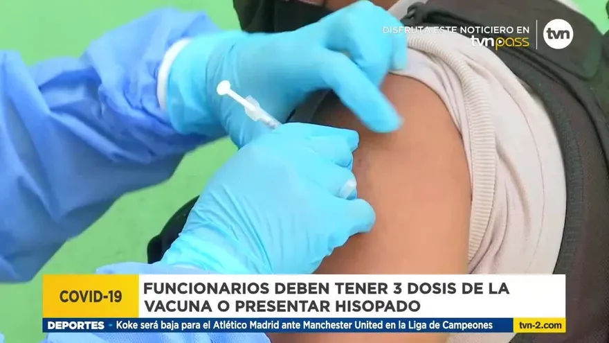 Entra en vigor esquema de vacunación de 3 dosis