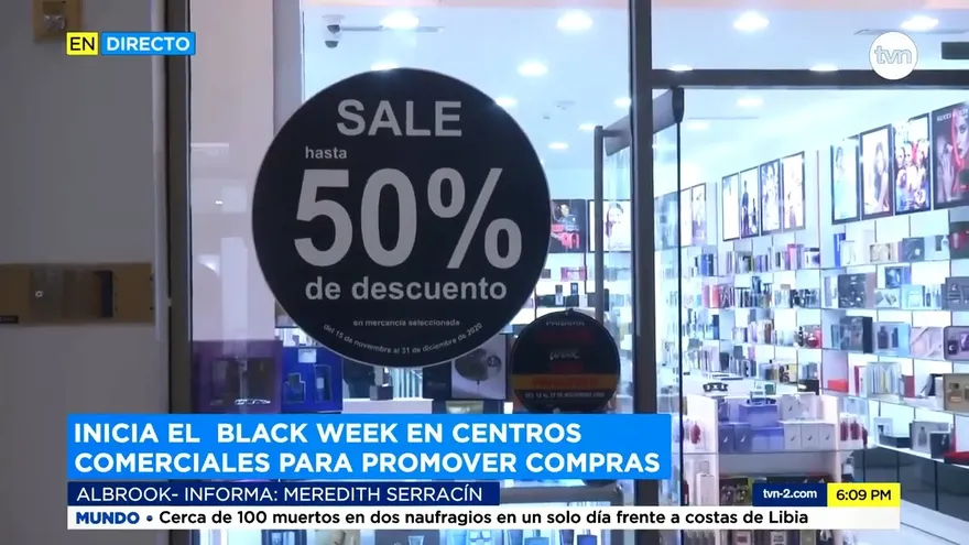 Inicia el "Black Week" en centros comerciales para activar la economía