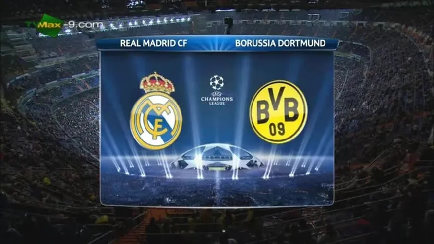 Champions: Real Madrid 2-2 Dortmund, partido de vuelta
