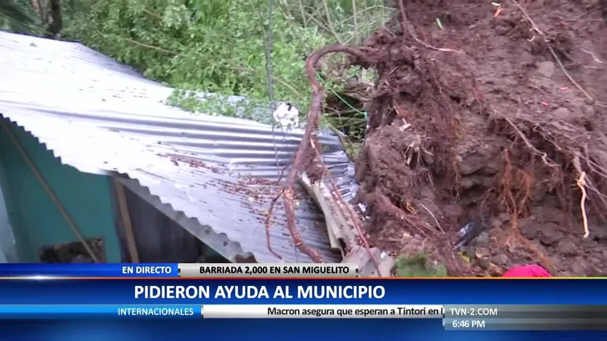 Una familia lo pierde todo tras caer árbol sobre su vivienda