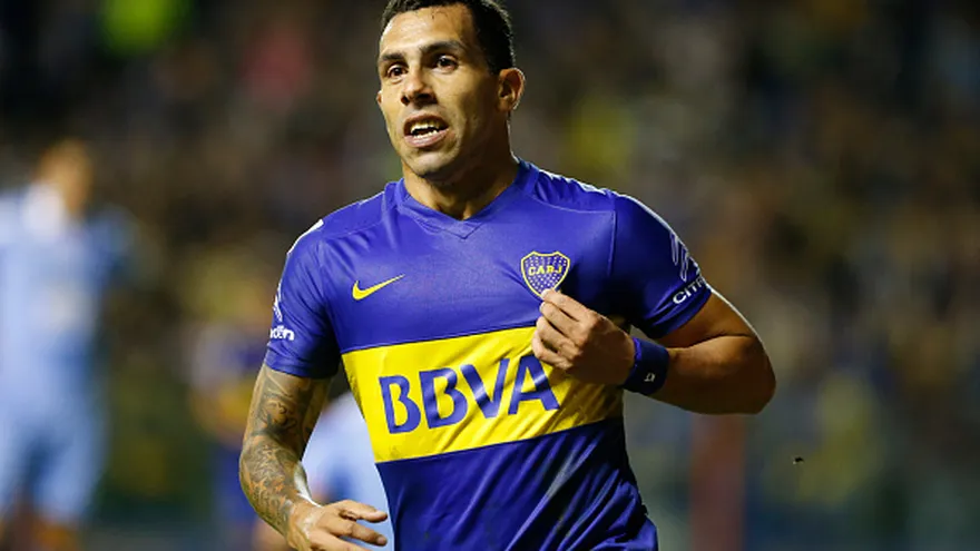 Carlos Tevez marcó un gol en el partido