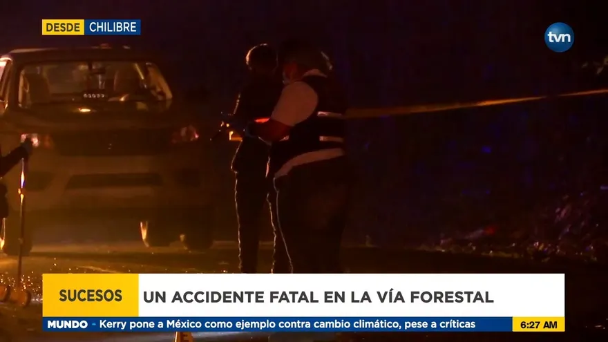 Accidente de tránsito en la vía Forestal deja un muerto